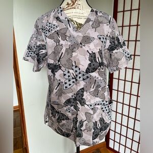Tafford Scrub Top, Size S